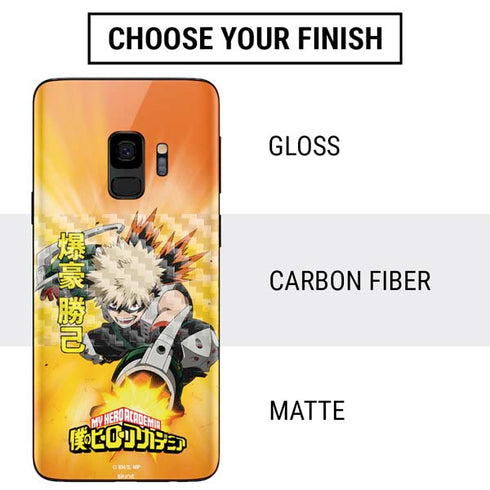 My Hero Academia Katsuki Bakugo Season 4 Galaxy S9 Skin